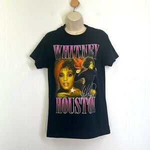 Whitney Houston - Greatest Love Of All Whitney Houston Graphic T Shirt Size Sm